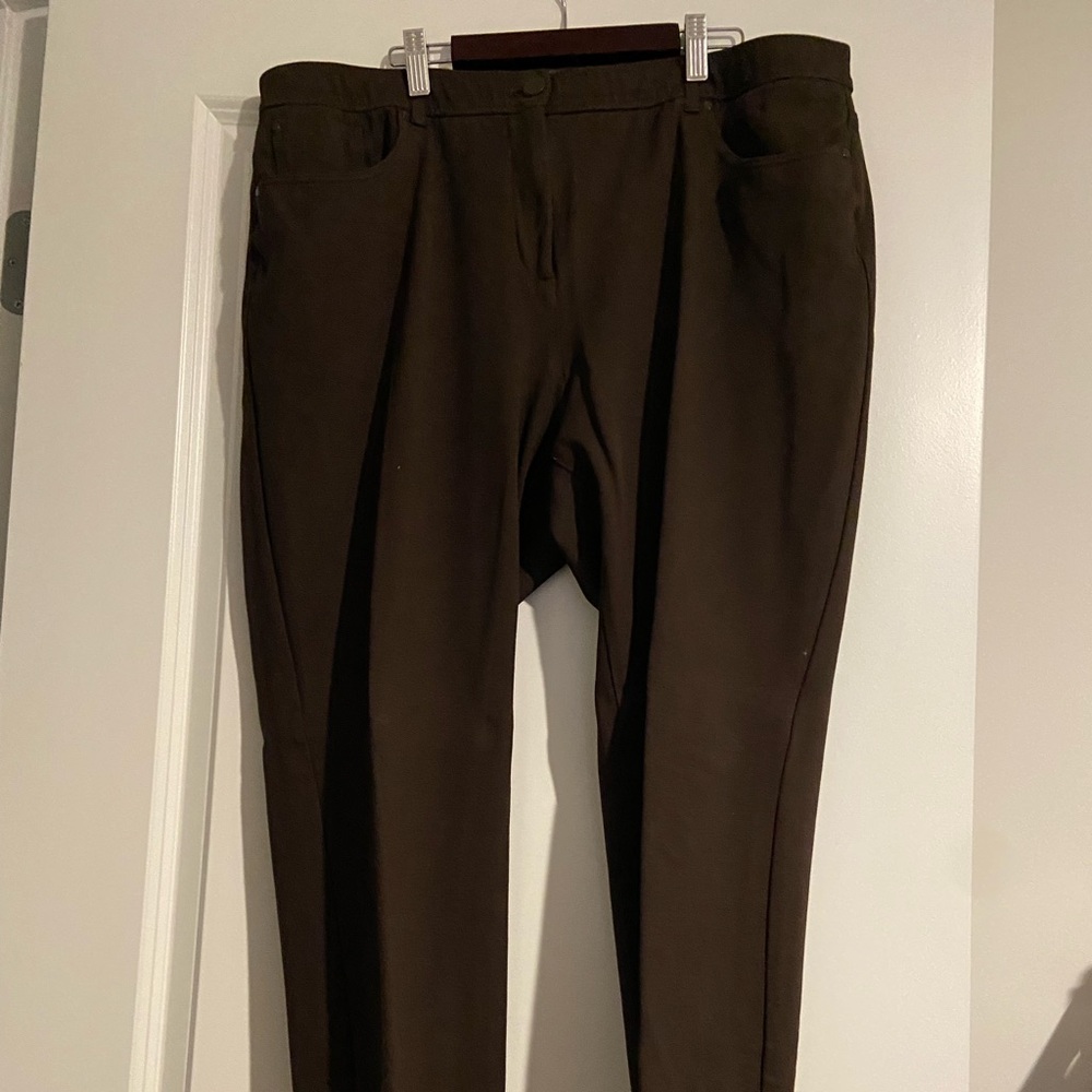 So Slimming Brown Pants